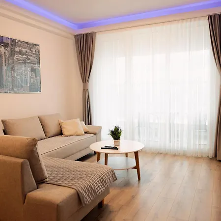 33rd Floor Twin In Cevahir Sky Complex With Pool, Spa, Fitness And Parking Included In Price Apartment