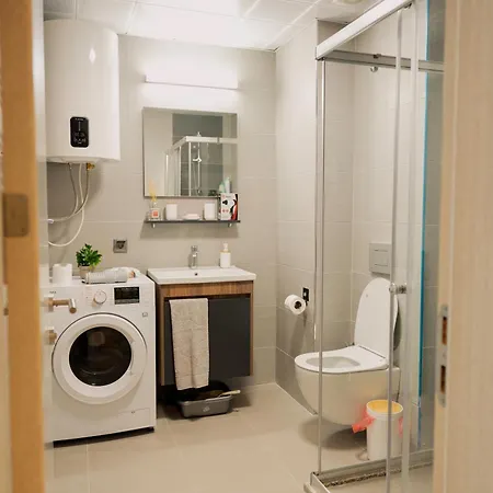 Апартаменты 33rd Floor Twin & 7th Floor In Cevahir Sky Complex With Pool, Spa, Fitness And Parking Included In Price *