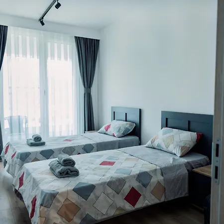 33rd Floor Twin In Cevahir Sky Complex With Pool, Spa, Fitness And Parking Included In Price Skopje