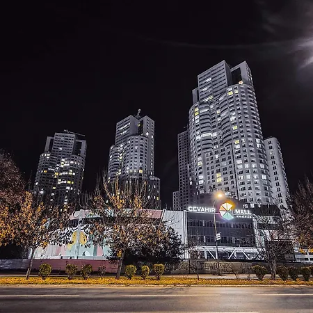 דירה 33rd Floor Twin & 7th Floor In Cevahir Sky Complex With Pool, Spa, Fitness And Parking Included In Price