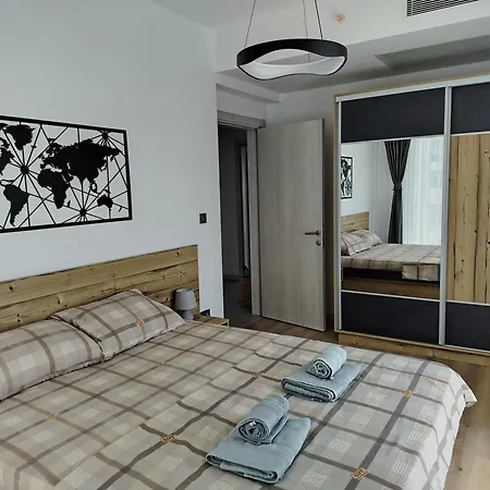 דירה 33rd Floor Twin & 7th Floor In Cevahir Sky Complex With Pool, Spa, Fitness And Parking Included In Price סקופיה