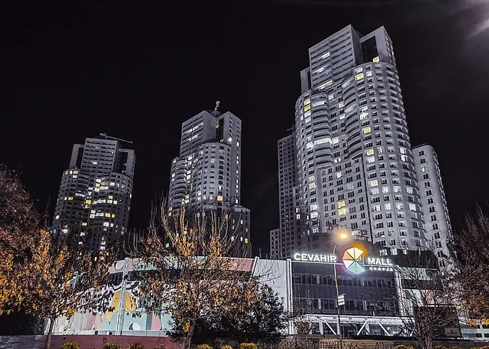 Appartement 33rd Floor Twin & 7th Floor In Cevahir Sky Complex With Pool, Spa, Fitness And Parking Included In Price