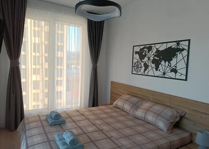 33rd Floor Twin & 7th Floor In Cevahir Sky Complex With Pool, Spa, Fitness And Parking Included In Price