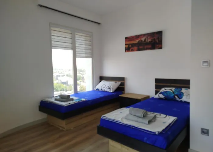 33rd Floor Twin & 7th Floor In Cevahir Sky Complex With Pool, Spa, Fitness And Parking Included In Price * Скопье